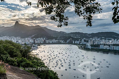  Vista da Enseada de Botafogo a partir do Morro da Urca  - Rio de Janeiro - Rio de Janeiro (RJ) - Brasil