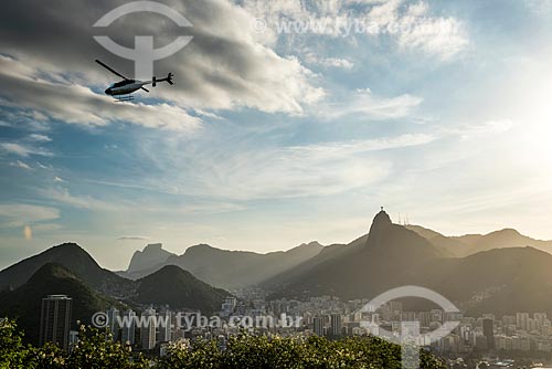  Vista do Cristo Redentor a partir do Pão de Açúcar  - Rio de Janeiro - Rio de Janeiro (RJ) - Brasil