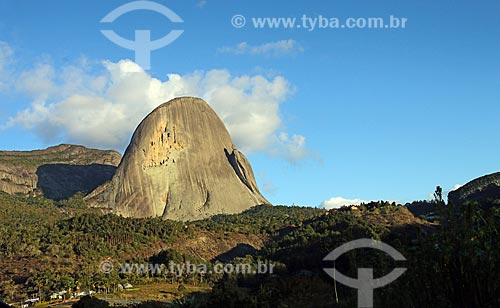  Vista do Pico da pedra azul no Parque Estadual da Pedra Azul  - Domingos Martins - Espírito Santo (ES) - Brasil