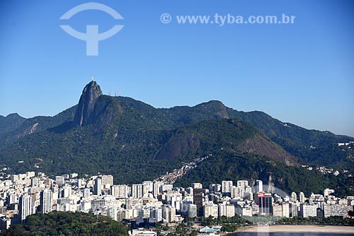  Vista do Cristo Redentor a partir do Pão de Açúcar  - Rio de Janeiro - Rio de Janeiro (RJ) - Brasil