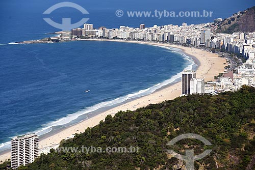  Vista da Praia de Copacabana a partir do Pão de Açúcar  - Rio de Janeiro - Rio de Janeiro (RJ) - Brasil