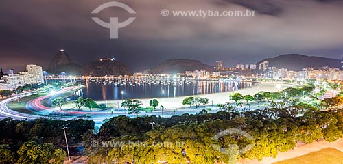  Vista da Enseada de Botafogo com o Pão de Açúcar ao fundo  - Rio de Janeiro - Rio de Janeiro (RJ) - Brasil