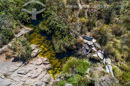  Vista de drone da Nascente do Rio São Francisco  - São Roque de Minas - Minas Gerais (MG) - Brasil