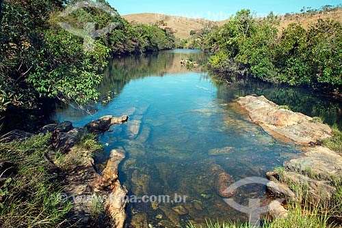  Rio São Francisco na parte alta da Serra da Canastra  - São Roque de Minas - Minas Gerais (MG) - Brasil