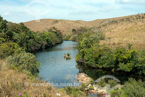  Rio São Francisco na parte alta da Serra da Canastra  - São Roque de Minas - Minas Gerais (MG) - Brasil