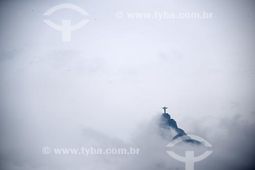  Neblina no Cristo Redentor  - Rio de Janeiro - Rio de Janeiro (RJ) - Brasil