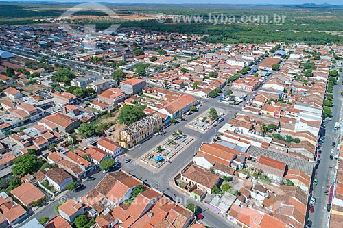  Foto feita com drone da cidade de Floresta  - Floresta - Pernambuco (PE) - Brasil