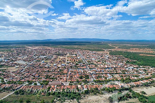 Foto feita com drone da cidade de Floresta  - Floresta - Pernambuco (PE) - Brasil