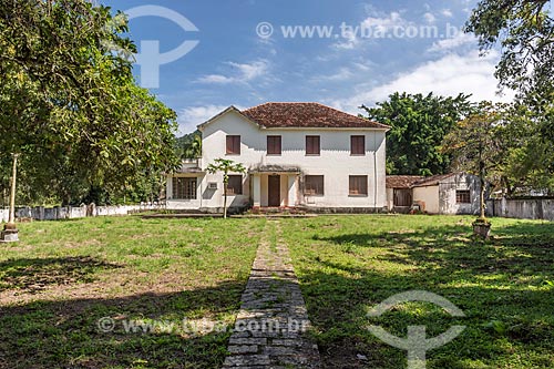  Fachada de casa de veraneio na Vila de Dois Rios  - Angra dos Reis - Rio de Janeiro (RJ) - Brasil