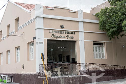  Fachada da Biblioteca Municipal Olegário Vale  - Caicó - Rio Grande do Norte (RN) - Brasil