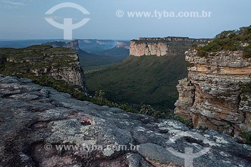  Vista à partir do Morro do Pai Inácio - Parque Nacional da Chapada Diamantina  - Palmeiras - Bahia (BA) - Brasil