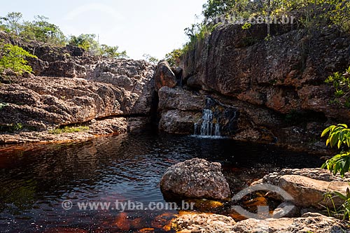  Poço Paraíso (Piscina Natural) - Parque Municipal da Muritiba (Serrano)  - Lençóis - Bahia (BA) - Brasil