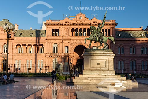  Casa Rosada (1898) - também conhecida como Casa de Gobierno é a sede do governo da Argentina  - Buenos Aires - Província de Buenos Aires - Argentina