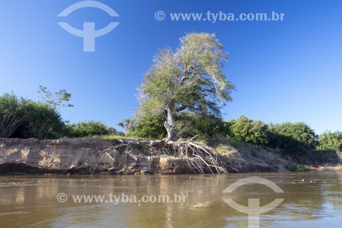 Erosão no Rio Parnaíba - Luzilândia - Piauí (PI) - Brasil