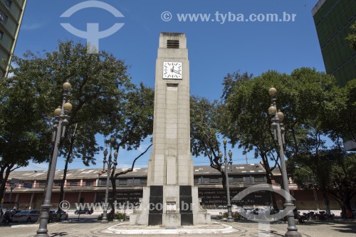 Relógio na Praça 8 de Setembro - Vitória - Espírito Santo (ES) - Brasil