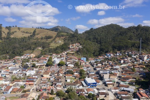 Foto feita com drone da cidade de Gonçalves - Gonçalves - Minas Gerais (MG) - Brasil