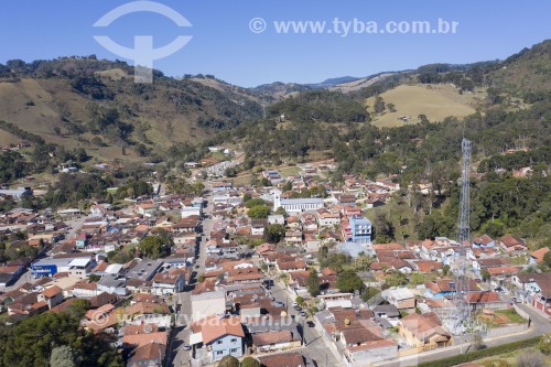 Foto feita com drone da cidade de Gonçalves - Gonçalves - Minas Gerais (MG) - Brasil