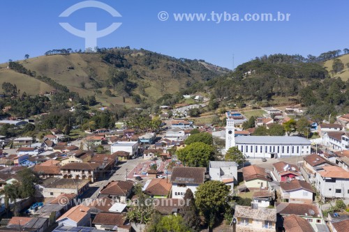 Foto feita com drone da cidade de Gonçalves - Gonçalves - Minas Gerais (MG) - Brasil