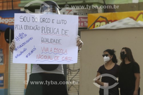 Manifestação contra o Presidente Jair Bolsonaro - São José do Rio Preto - São Paulo (SP) - Brasil