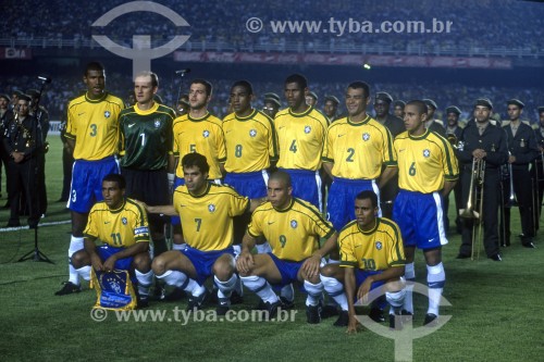 Seleção Brasileira - Jogo Brasil x Argentina - Preparação para a Copa de 1998 - Rio de Janeiro - Rio de Janeiro (RJ) - Brasil