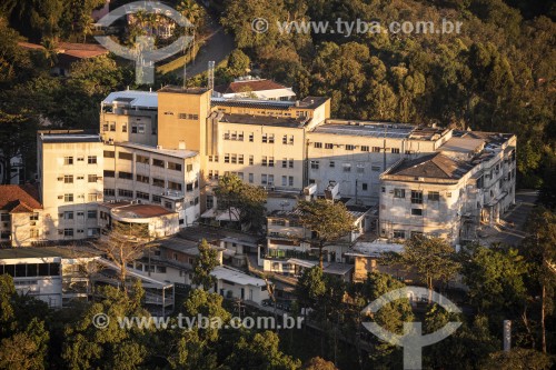 Hospital Adventista Silvestre visto do Mirante Dona Marta - Rio de Janeiro - Rio de Janeiro (RJ) - Brasil