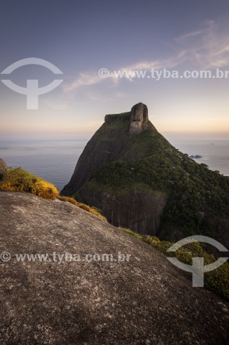 Vista da Pedra da Gávea a partir da Pedra Bonita  - Rio de Janeiro - Rio de Janeiro (RJ) - Brasil