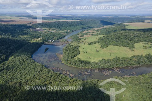 Rio Jordão - Parque Estadual de Santa Clara - Candói - Paraná (PR) - Brasil