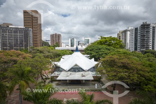 Foto feita com drone da Igreja de Nossa Senhora de Fátima - Belo Horizonte - Minas Gerais (MG) - Brasil