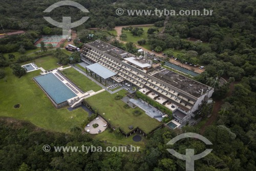 Foto feita com drone do Hotel Gran Meliá Iguazú - Parque Nacional do Iguaçu - Puerto Iguazú - Província de Misiones - Argentina