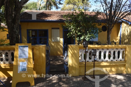 Fachada do Museu Casa de Portinari - Brodowski - São Paulo (SP) - Brasil