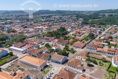 Foto feita com drone da cidade de Lapa - Lapa - Paraná (PR) - Brasil