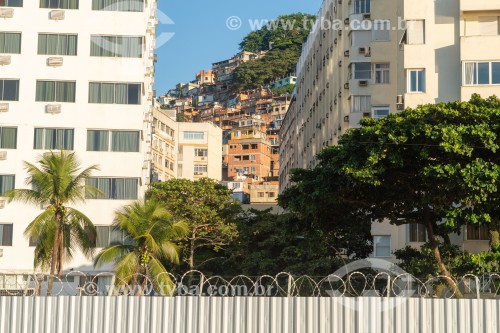 Favela do Cantagalo visto da Rua Raul Pompéia - Rio de Janeiro - Rio de Janeiro (RJ) - Brasil