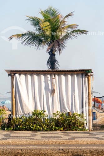 Tenda para massagem corporal - Praia de Ipanema - Rio de Janeiro - Rio de Janeiro (RJ) - Brasil