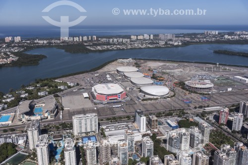 Foto aérea do Parque Olímpico Rio 2016  - Rio de Janeiro - Rio de Janeiro (RJ) - Brasil