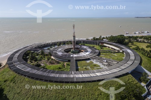 Foto feita com drone de hotel abandonado (Hotel Tambaú) na orla de João Pessoa - João Pessoa - Paraíba (PB) - Brasil