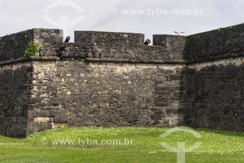 Forte de Santa Catarina do Cabedelo (1585) - também conhecida como Fortaleza de Santa Catarina - Cabedelo - Paraíba (PB) - Brasil