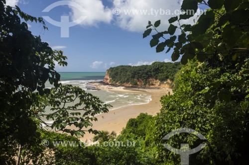 Vista da Praia do Madeiro - Tibau do Sul - Rio Grande do Norte (RN) - Brasil