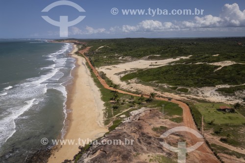 Foto feita com drone da Praia das Minas - Tibau do Sul - Rio Grande do Norte (RN) - Brasil