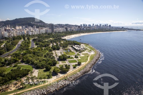 Vista aérea do Restaurante Assador no Aterro do Flamengo - Rio de Janeiro - Rio de Janeiro (RJ) - Brasil