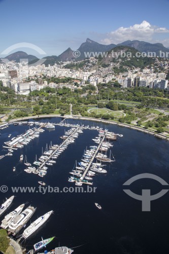 Vista aérea da Marina da Glória  - Rio de Janeiro - Rio de Janeiro (RJ) - Brasil