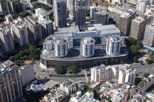 Vista aérea da Avenida Maracanã com o Shopping Tijuca  - Rio de Janeiro - Rio de Janeiro (RJ) - Brasil