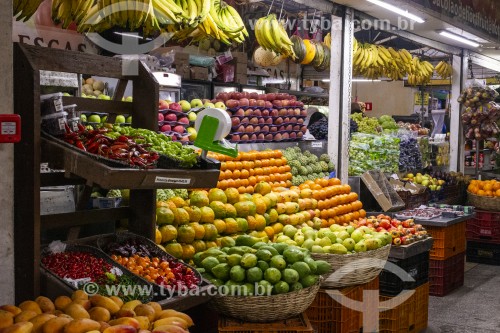 Frutas à venda no Mercado do Rio Vermelho (Ceasinha) - Salvador - Bahia (BA) - Brasil