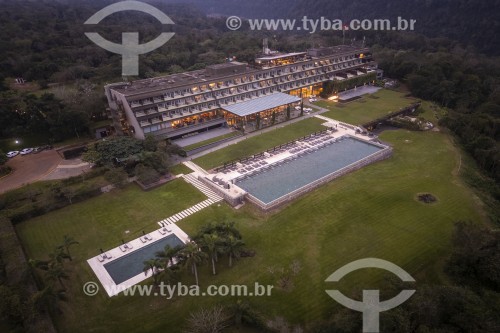 Foto feita com drone do Hotel Gran Meliá Iguazú - Parque Nacional do Iguaçu - Puerto Iguazú - Província de Misiones - Argentina