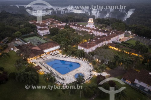 Foto feita com drone do Belmond Hotel das Cataratas - Foz do Iguaçu - Paraná (PR) - Brasil