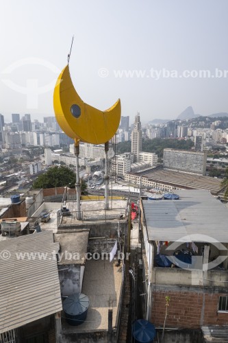 Vista aérea do Morro da Providência - Rio de Janeiro - Rio de Janeiro (RJ) - Brasil