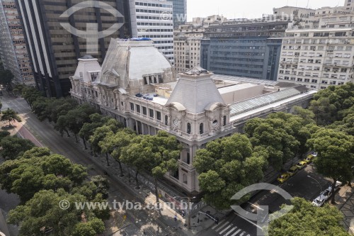 Foto feita com drone do Museu Nacional de Belas Artes (1938) - Rio de Janeiro - Rio de Janeiro (RJ) - Brasil