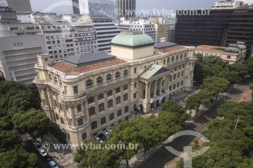 Foto feita com drone da Biblioteca Nacional  - Rio de Janeiro - Rio de Janeiro (RJ) - Brasil