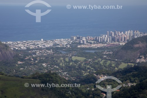 Vista aérea de parte da Barra da Tijuca - Rio de Janeiro - Rio de Janeiro (RJ) - Brasil