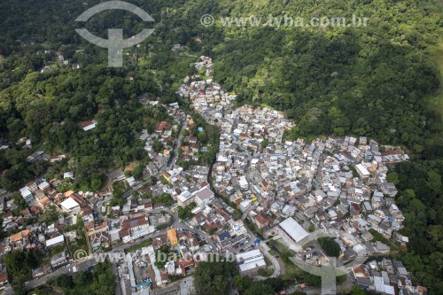 Vista aérea da Comunidade Mata Machado - Rio de Janeiro - Rio de Janeiro (RJ) - Brasil