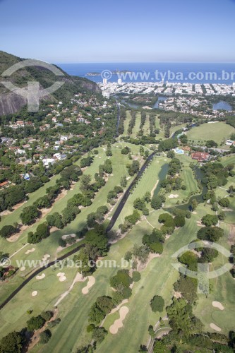 Vista aérea do Itanhangá Golfe Clube - Rio de Janeiro - Rio de Janeiro (RJ) - Brasil